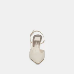 KIM HEELS IVORY CRINKLE PATENT^Dolce Vita Best