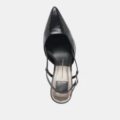 KIM HEELS MIDNIGHT CRINKLE PATENT^Dolce Vita Outlet