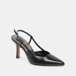 KIM HEELS MIDNIGHT CRINKLE PATENT^Dolce Vita Outlet