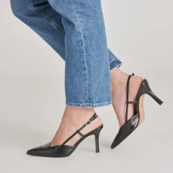 KIM HEELS MIDNIGHT CRINKLE PATENT^Dolce Vita Outlet