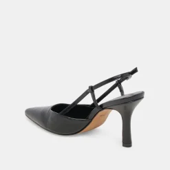 KIM HEELS MIDNIGHT CRINKLE PATENT^Dolce Vita Outlet