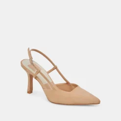 KIM HEELS TAN SUEDE^Dolce Vita New