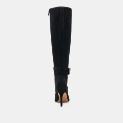 KINZY BOOTS ONYX SUEDE^Dolce Vita Fashion