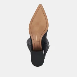 KIRSON WIDE CALF BOOTS ONYX SUEDE^Dolce Vita Outlet
