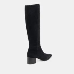 KIRSON WIDE CALF BOOTS ONYX SUEDE^Dolce Vita Outlet
