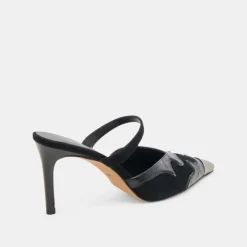KLOVER HEELS BLACK MULTI SUEDE^Dolce Vita Online