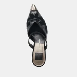 KLOVER HEELS BLACK MULTI SUEDE^Dolce Vita Online