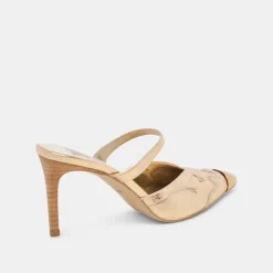 KLOVER HEELS GOLD DISTRESSED LEATHER^Dolce Vita Discount