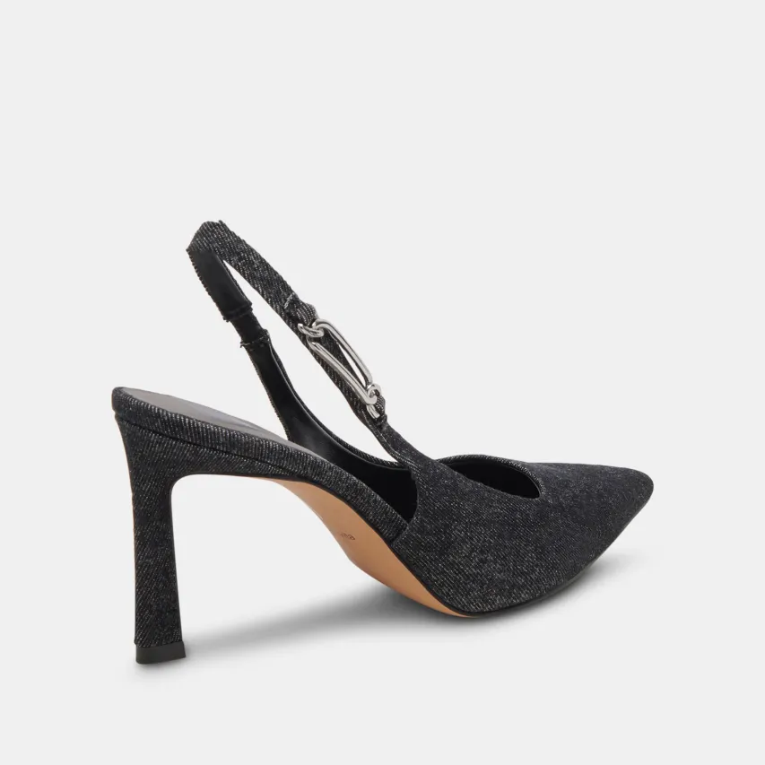KRISTA HEELS CARBON DENIM^Dolce Vita Hot