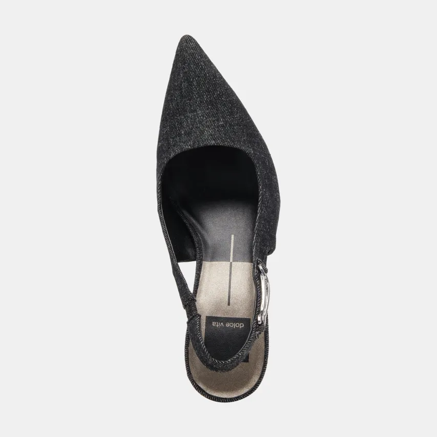 KRISTA HEELS CARBON DENIM^Dolce Vita Hot