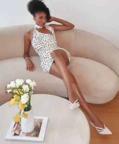 KYLENE PEARL HEELS VANILLA LEATHER^Dolce Vita Sale