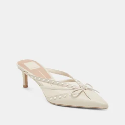 KYLENE PEARL HEELS VANILLA LEATHER^Dolce Vita Sale