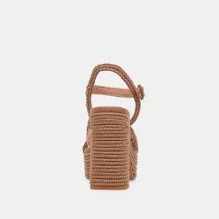 LACYE HEELS BROWN WOVEN^Dolce Vita New