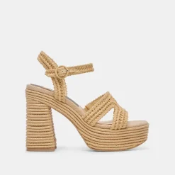 LACYE HEELS NATURAL WOVEN^Dolce Vita Outlet