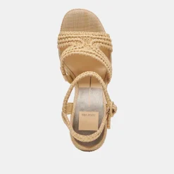 LACYE HEELS NATURAL WOVEN^Dolce Vita Outlet