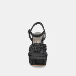 LACYE HEELS ONYX WOVEN^Dolce Vita Outlet