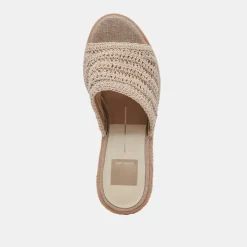 LADIN HEELS IVORY WOVEN^Dolce Vita Online