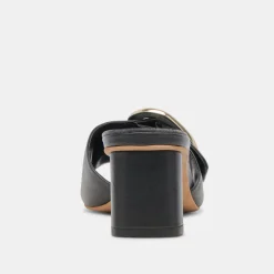 LAIKA HEELS BLACK LEATHER^Dolce Vita New