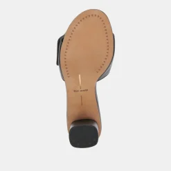LAIKA HEELS BLACK LEATHER^Dolce Vita New