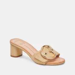 LAIKA HEELS LT NATURAL RAFFIA^Dolce Vita Online