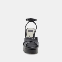 LAISHA HEELS MIDNIGHT CRINKLE PATENT^Dolce Vita Hot