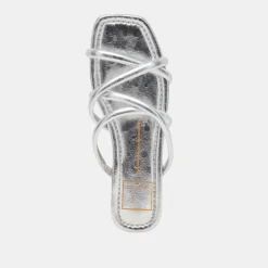 LANZA SANDALS SILVER METALLIC STELLA^Dolce Vita Online