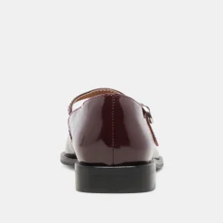 LARGO FLATS CRANBERRY PATENT LEATHER^Dolce Vita Online