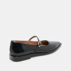 LARGO FLATS MIDNIGHT PATENT LEATHER^Dolce Vita Discount
