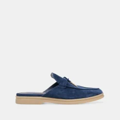 LASAIL FLATS NAVY SUEDE^Dolce Vita New