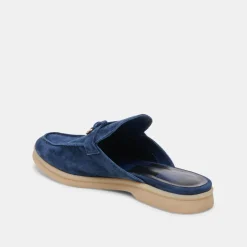 LASAIL FLATS NAVY SUEDE^Dolce Vita New