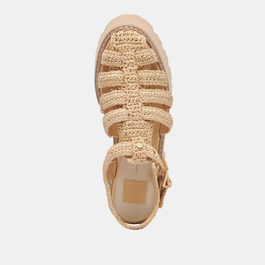 LASLY SANDALS NATURAL KNIT^Dolce Vita Online