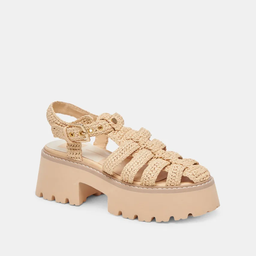 LASLY SANDALS NATURAL KNIT^Dolce Vita Online