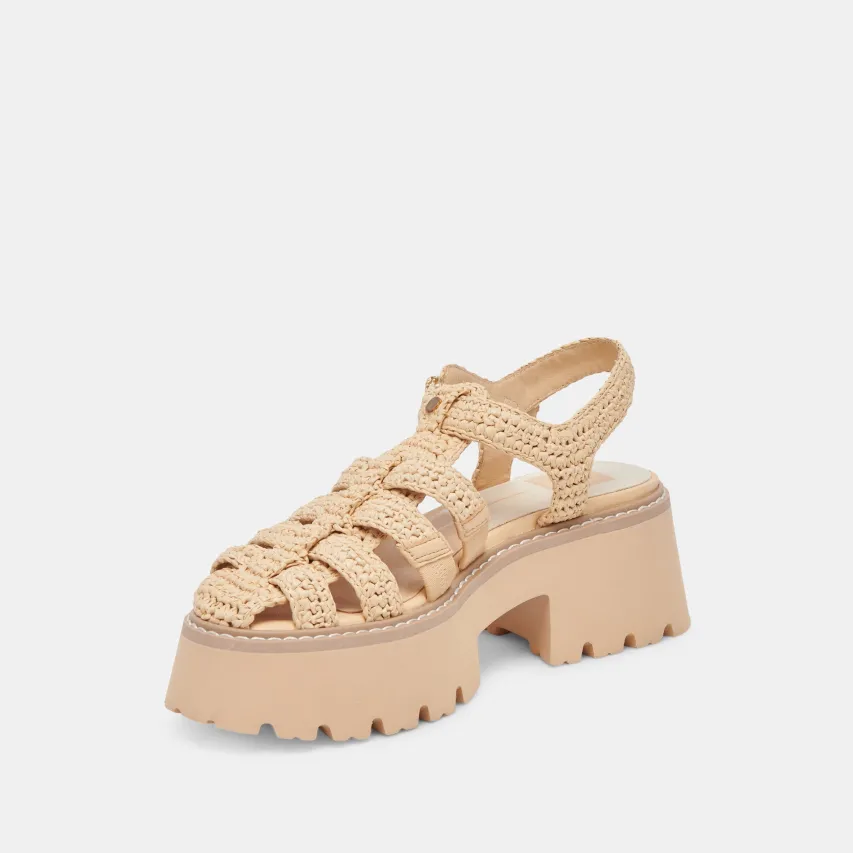 LASLY SANDALS NATURAL KNIT^Dolce Vita Online