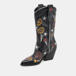 LASSIE BOOTS BLACK MULTI LEATHER^Dolce Vita New
