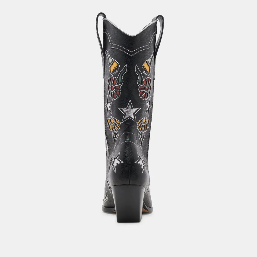 LASSIE BOOTS BLACK MULTI LEATHER^Dolce Vita New