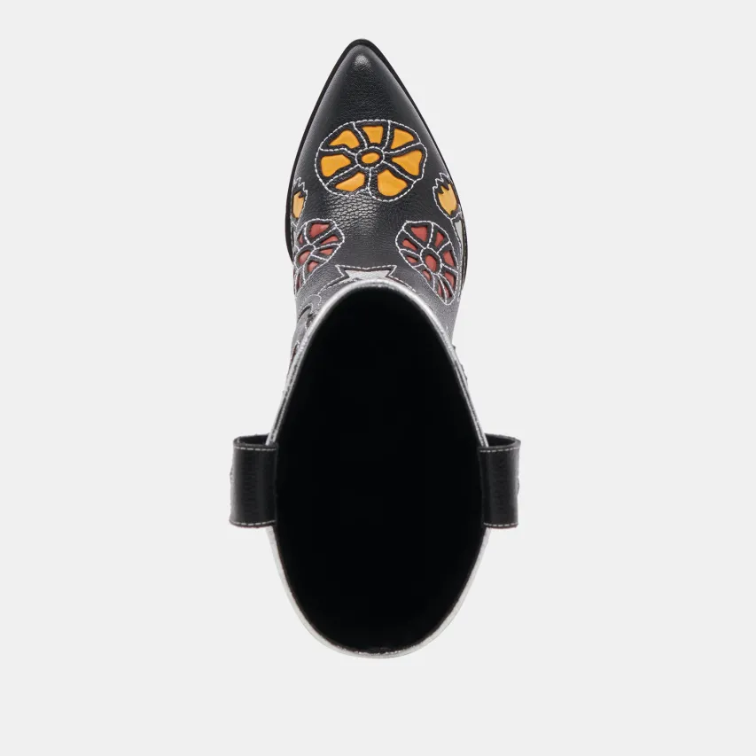 LASSIE BOOTS BLACK MULTI LEATHER^Dolce Vita New