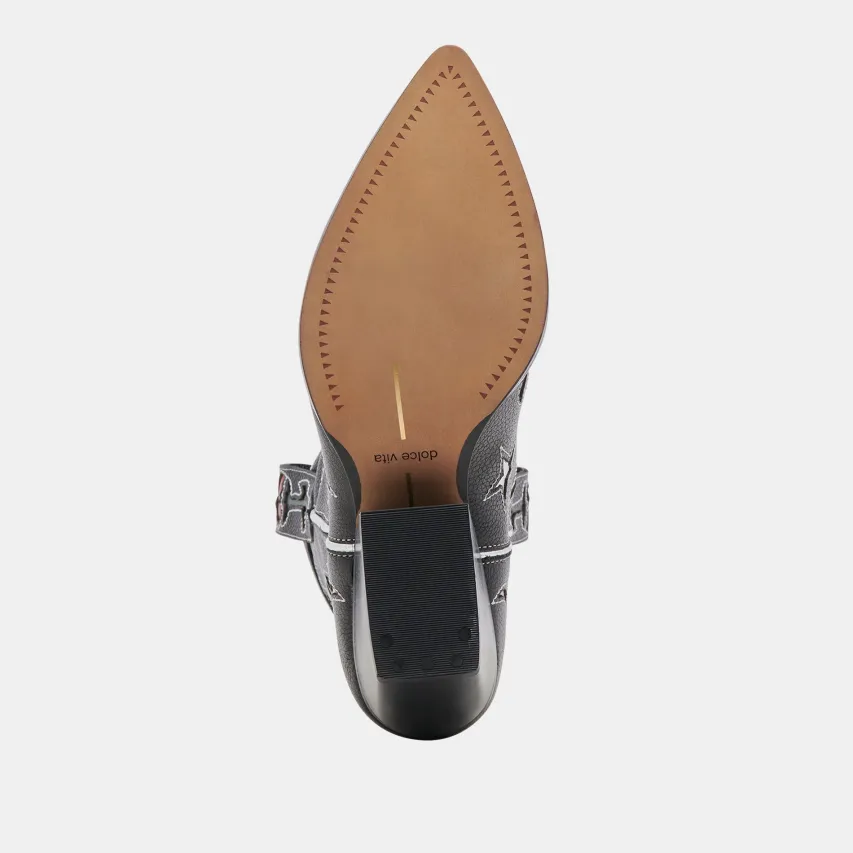 LASSIE BOOTS BLACK MULTI LEATHER^Dolce Vita New