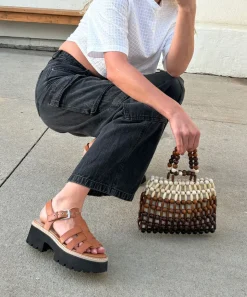 LATICE SANDALS BROWN LEATHER^Dolce Vita Best