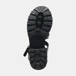 LATICE SANDALS MIDNIGHT EMBOSSED LEATHER^Dolce Vita Best
