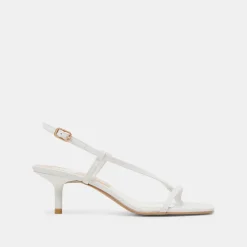 LAURY HEELS TRUE WHITE LEATHER^Dolce Vita Best