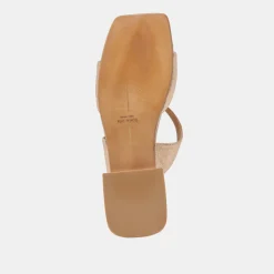 LAVERN SANDALS GOLD METALLIC LEATHER^Dolce Vita Clearance