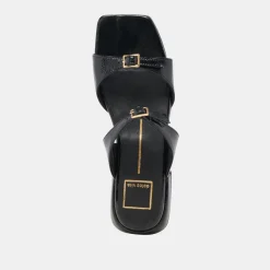 LAVERN SANDALS MIDNIGHT CRINKLE PATENT^Dolce Vita Sale