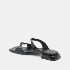 LAVERN SANDALS MIDNIGHT CRINKLE PATENT^Dolce Vita Sale