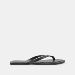 LAYNEY SANDALS BLACK LEATHER^Dolce Vita Best