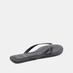 LAYNEY SANDALS BLACK LEATHER^Dolce Vita Best