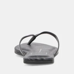 LAYNEY SANDALS BLACK LEATHER^Dolce Vita Best