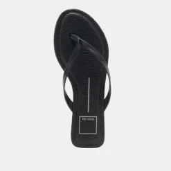 LAYNEY SANDALS BLACK LEATHER^Dolce Vita Best