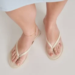 LAYNEY SANDALS IVORY LEATHER^Dolce Vita Best