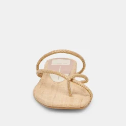 LEANNA SANDALS LT NATURAL RAFFIA^Dolce Vita Discount