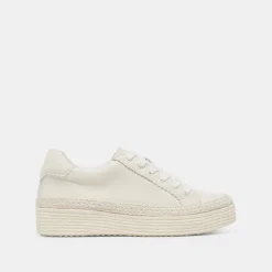 LENNIX SNEAKERS WHITE LEATHER^Dolce Vita New